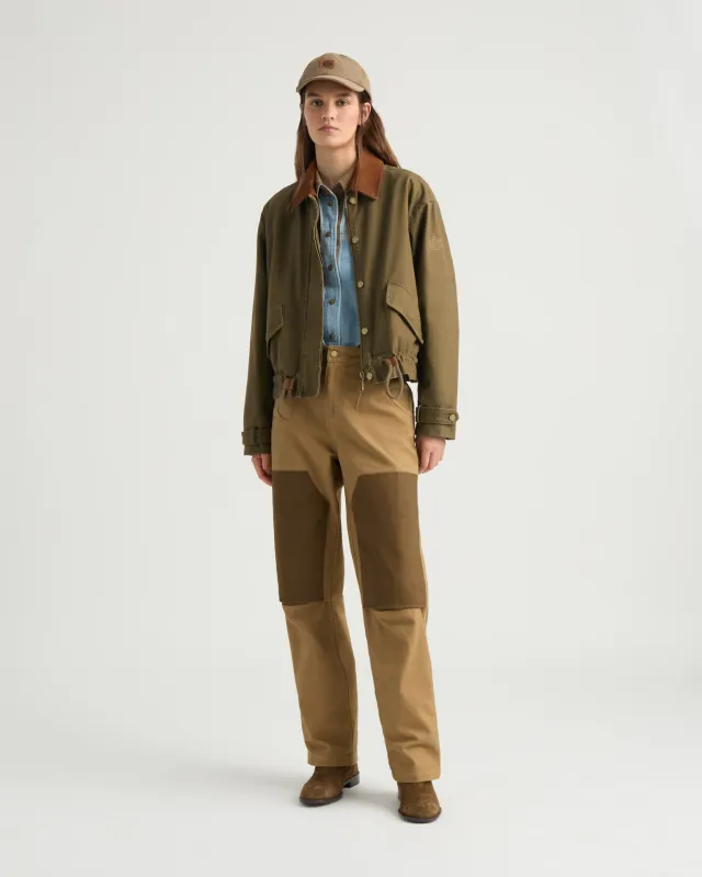 Arlequin Canvas Chore Jacket made by Kanuk