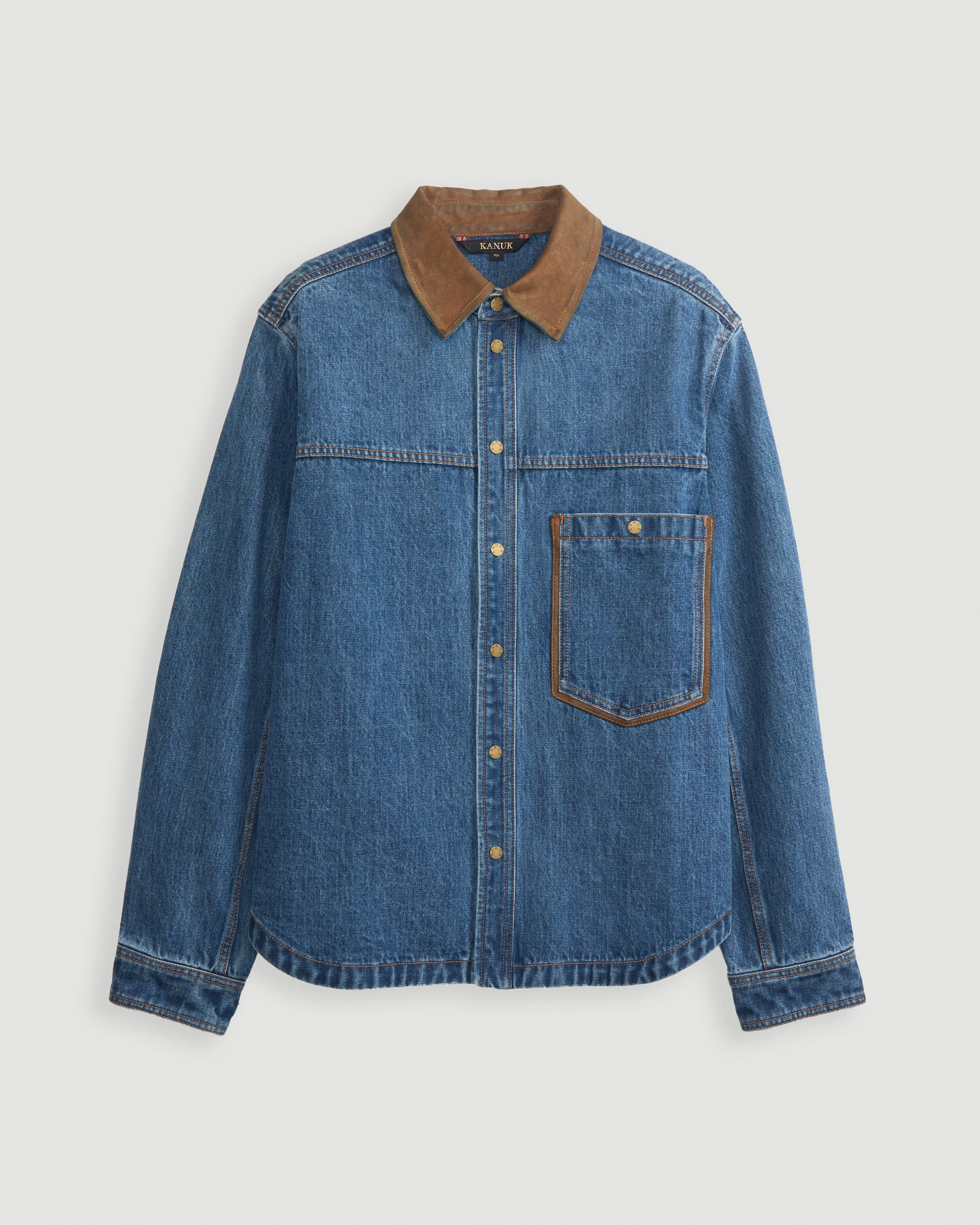 Brisebois Denim Overshirt sold by Kanuk product image thumbnail 2