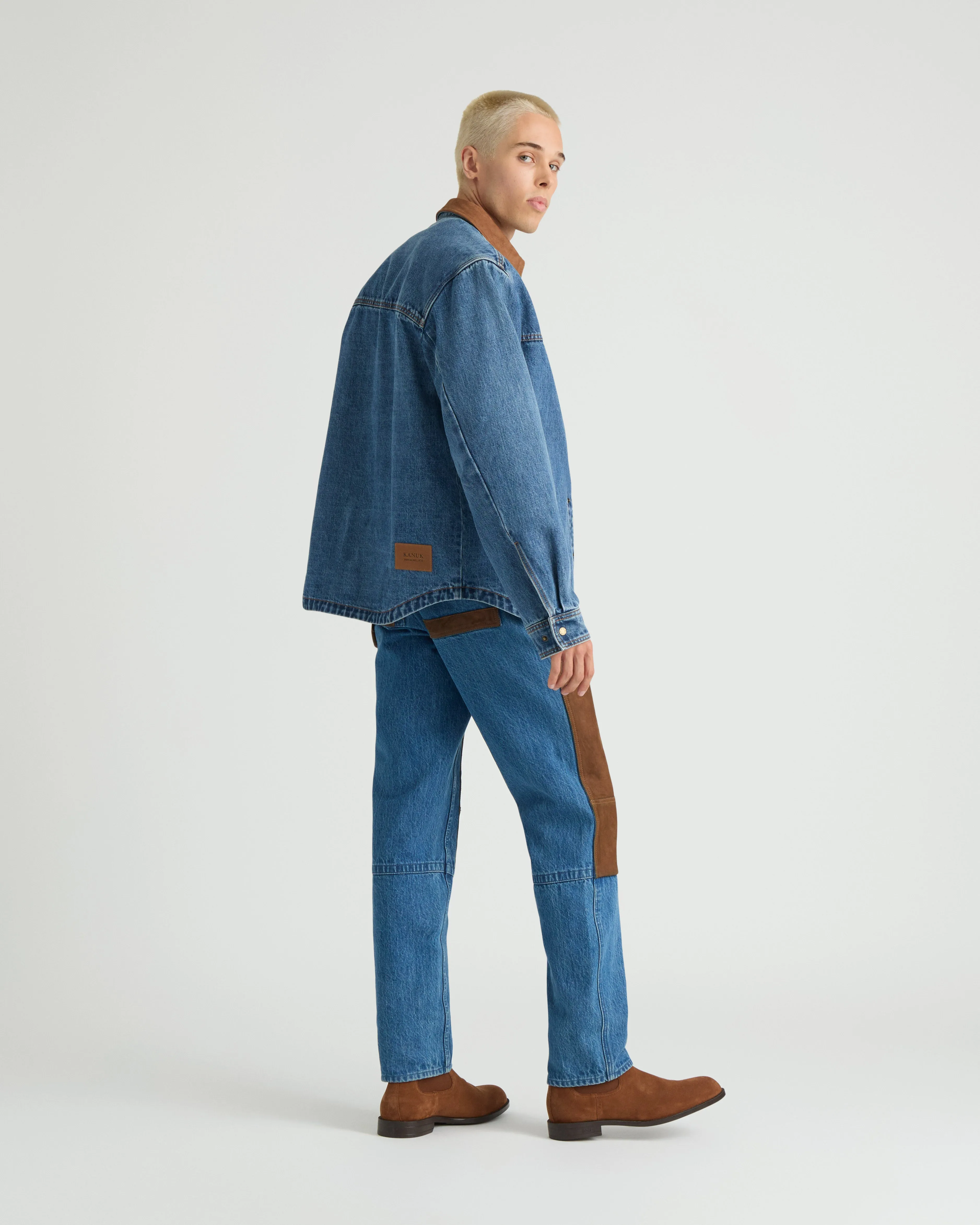 Brisebois Denim Overshirt sold by Kanuk product image thumbnail 4