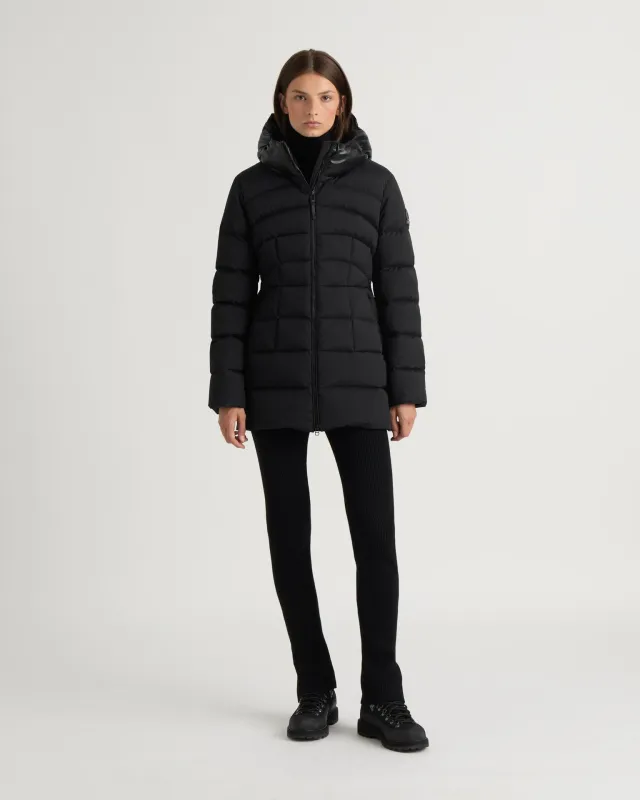 Merrill Quilted Down Coat sold by Kanuk