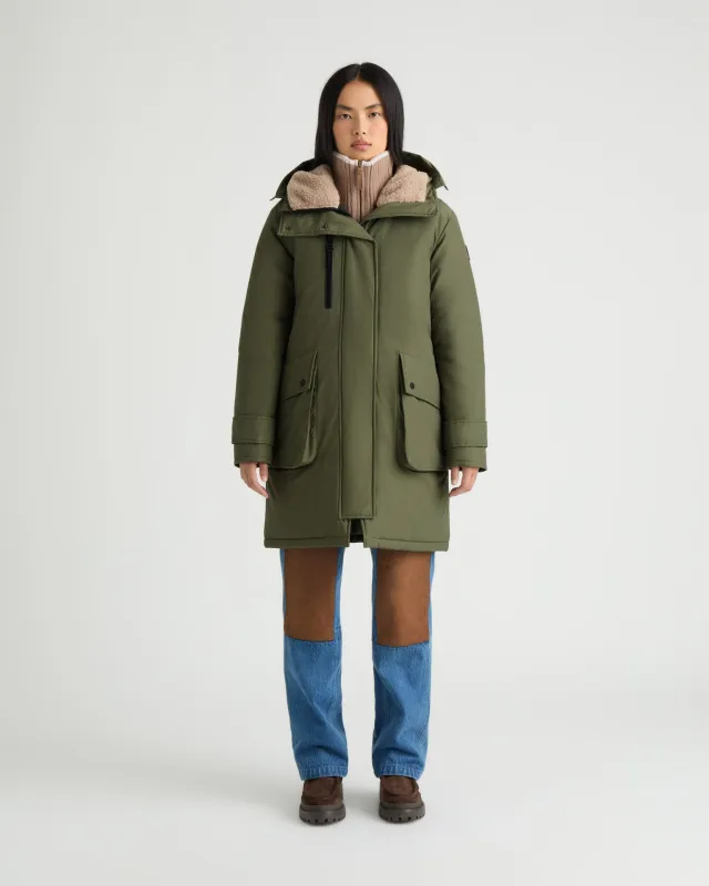 Mahikan Hooded Sherpa Parka made by Kanuk