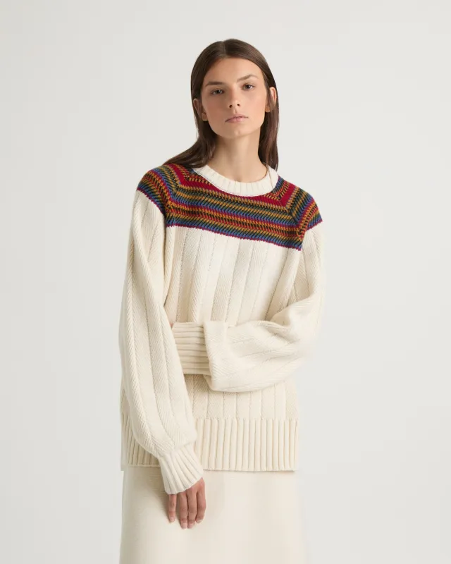 Orillia Flechée Sweater sold by Kanuk