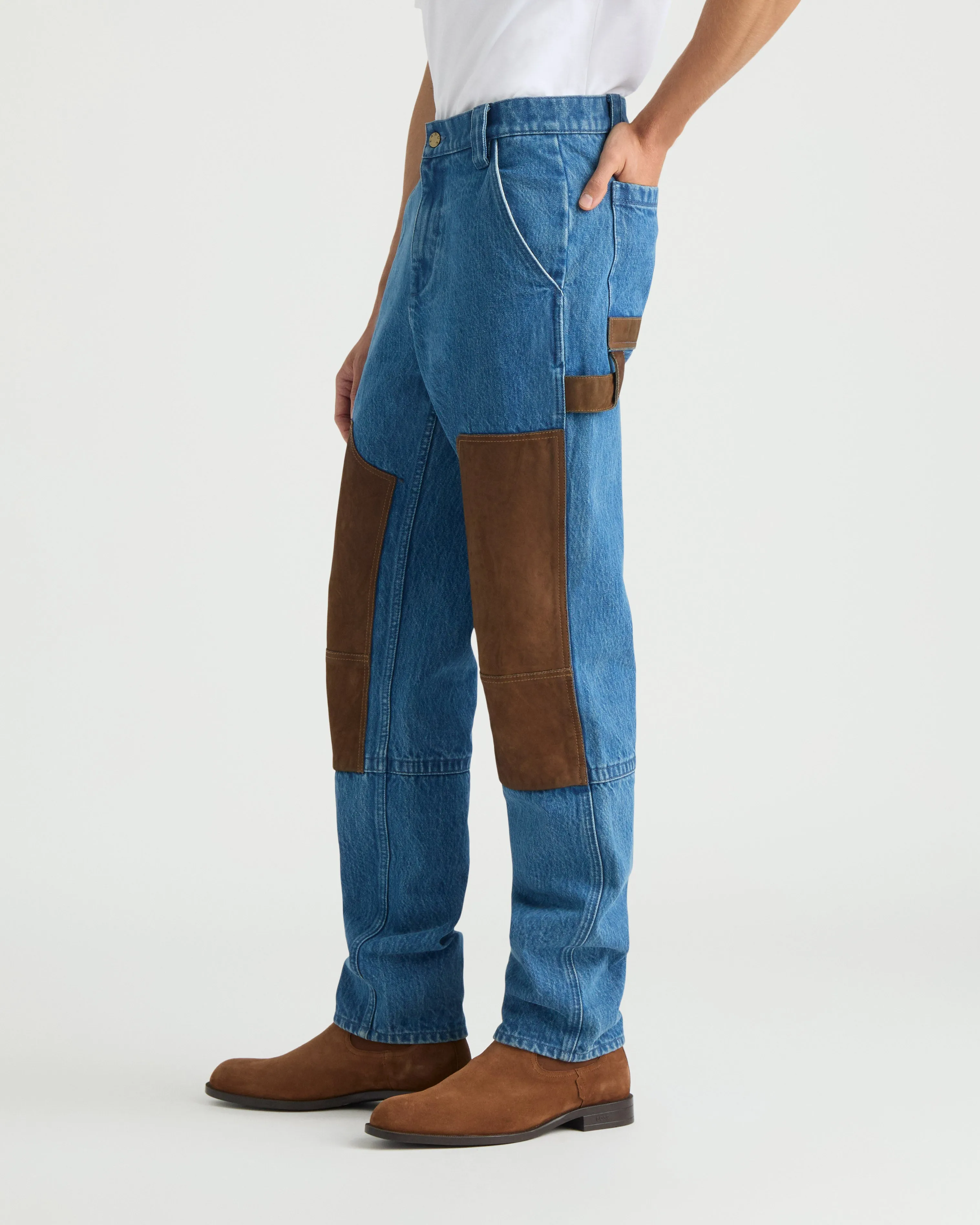 Gatineau Denim Pants With Nubuck sold by Kanuk product image thumbnail 4