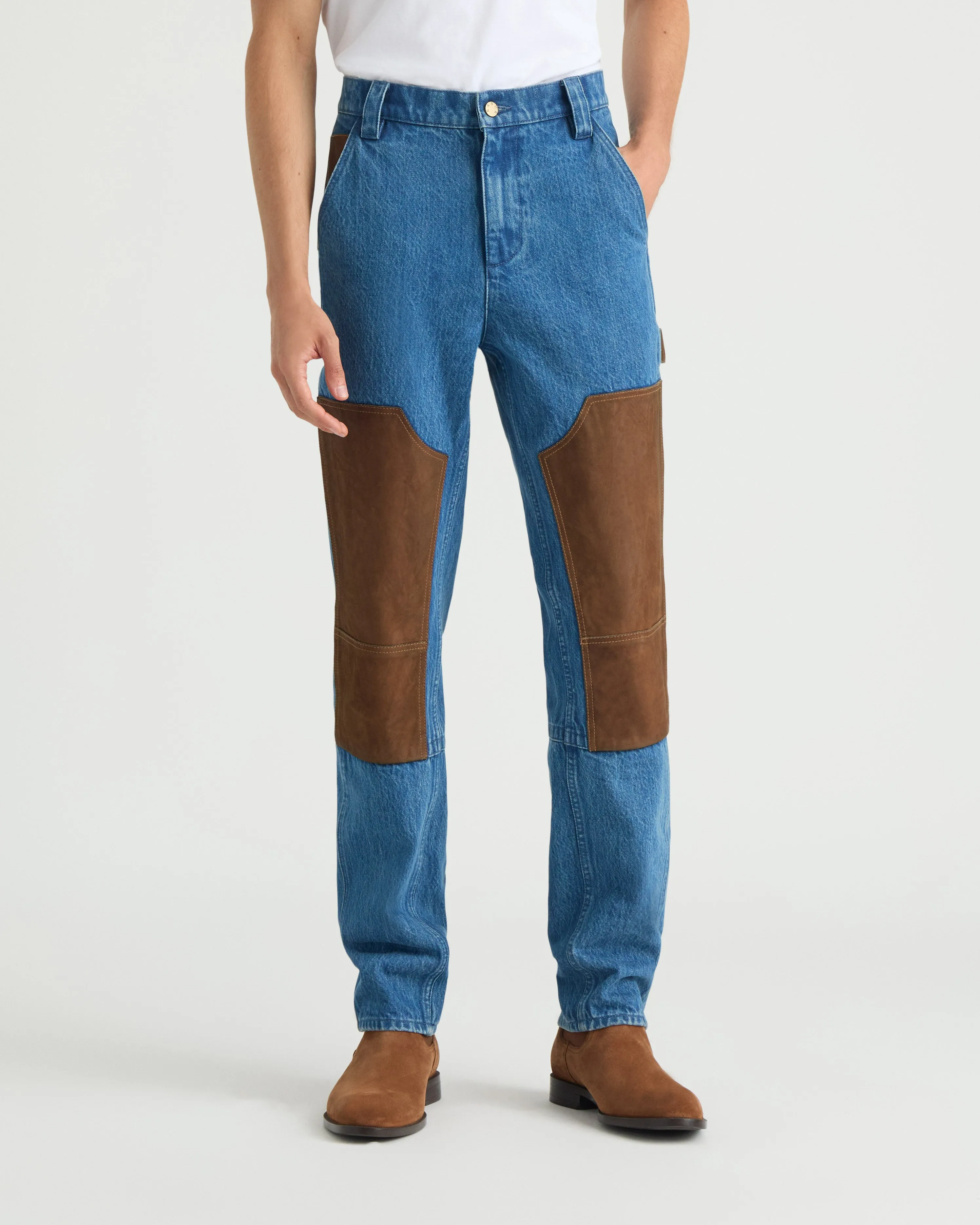 Gatineau Denim Pants With Nubuck sold by Kanuk product image thumbnail 3