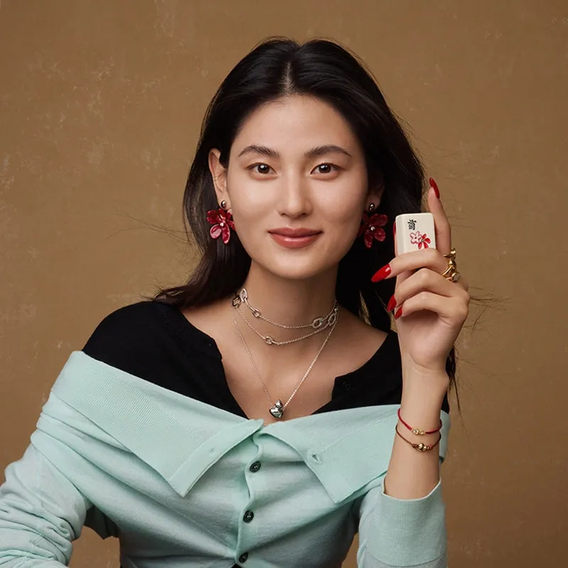 Iris Bloom Earrings sold by Hefang product image thumbnail 5