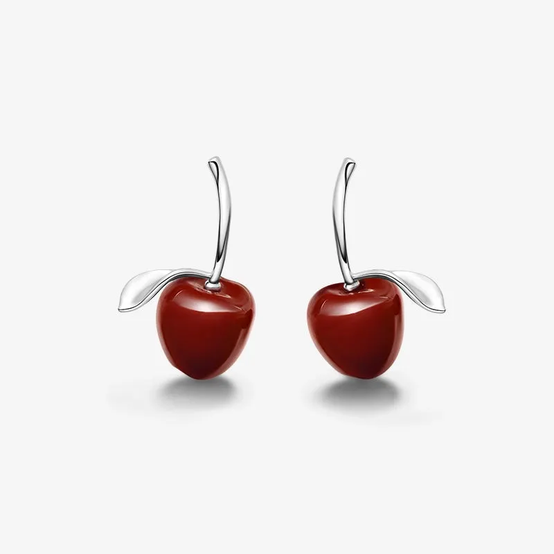 Apple Earrings sold by Hefang