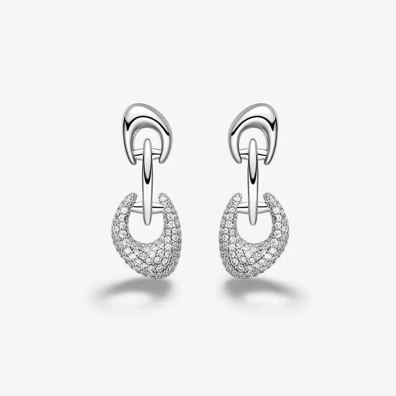 Horseshoe Clasp Earrings sold by Hefang