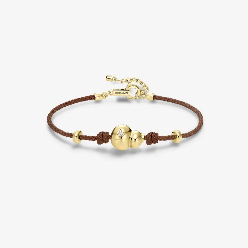 Gourd Cord Bracelet sold by Hefang
