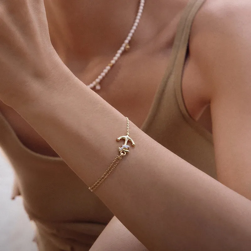 Mini Anchor Bracelet sold by Hefang product image thumbnail 4