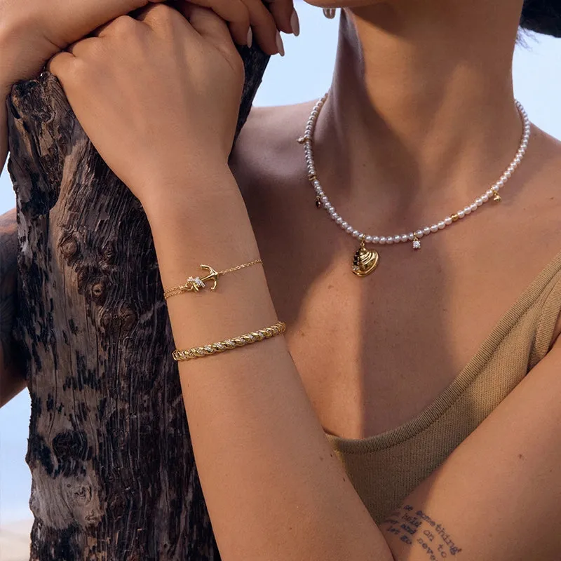 Mini Anchor Bracelet sold by Hefang product image thumbnail 5