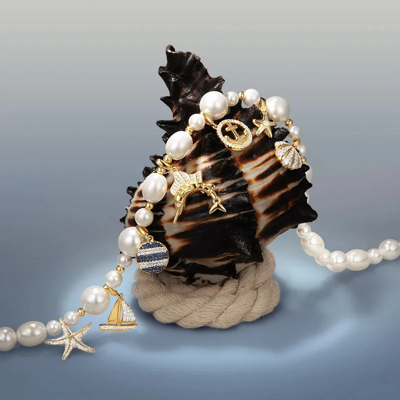 Vacation Shell Necklace sold by Hefang product image thumbnail 5