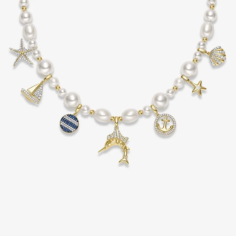 Vacation Shell Necklace sold by Hefang