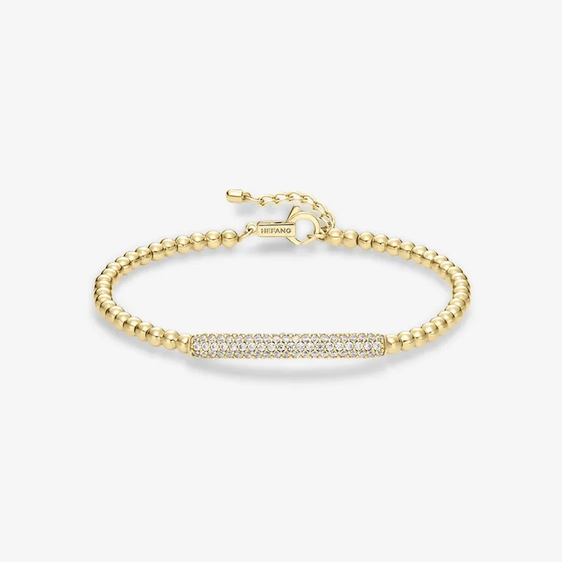 Mini Baguette Bracelet made by Hefang