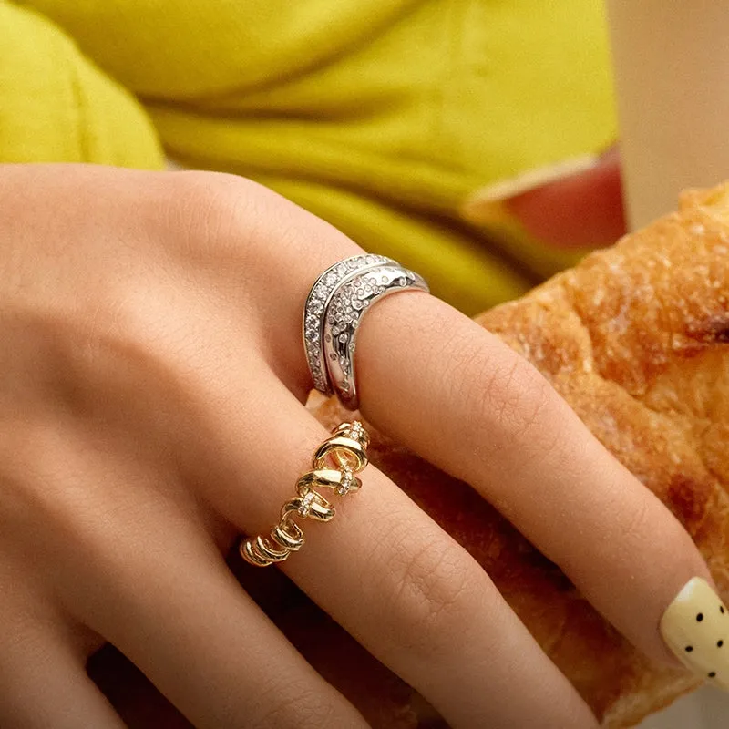 Starry Stacking Ring sold by Hefang product image thumbnail 4