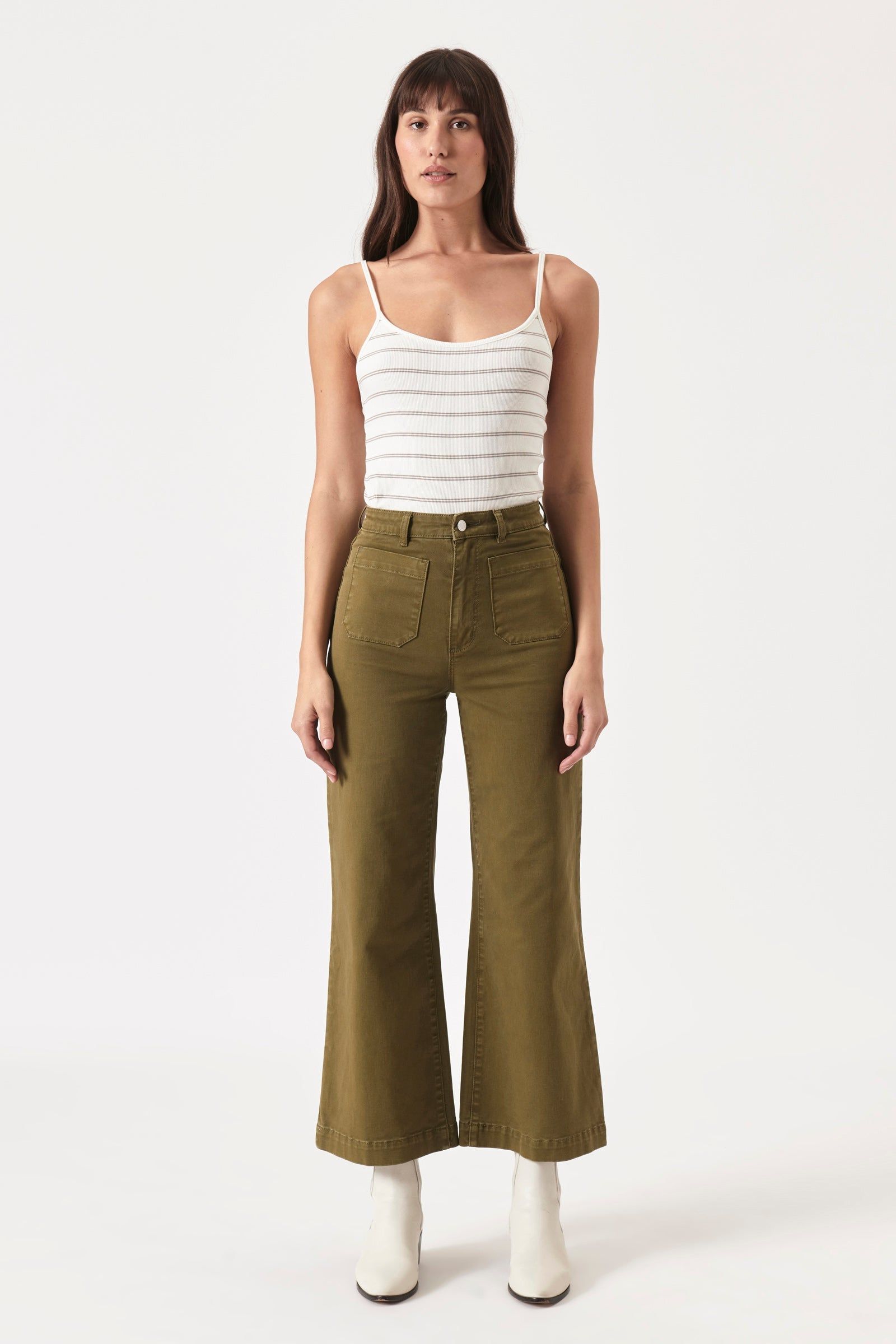 Sailor Jean - Army Green sold by Rolla’s Jeans product image thumbnail 3