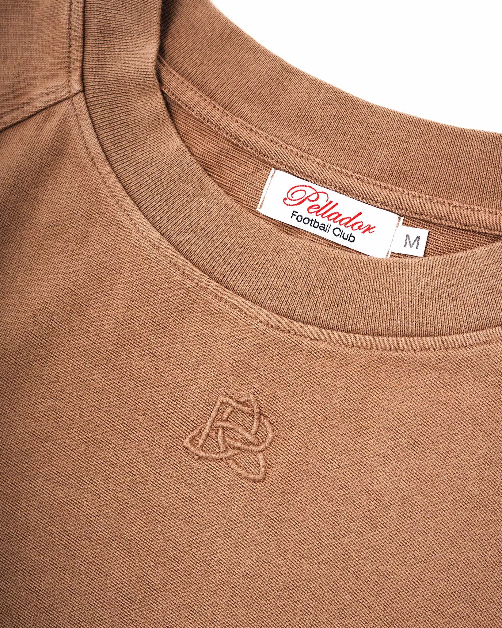Embroidered Logo T-Shirt Brown sold by Pellador product image thumbnail 2