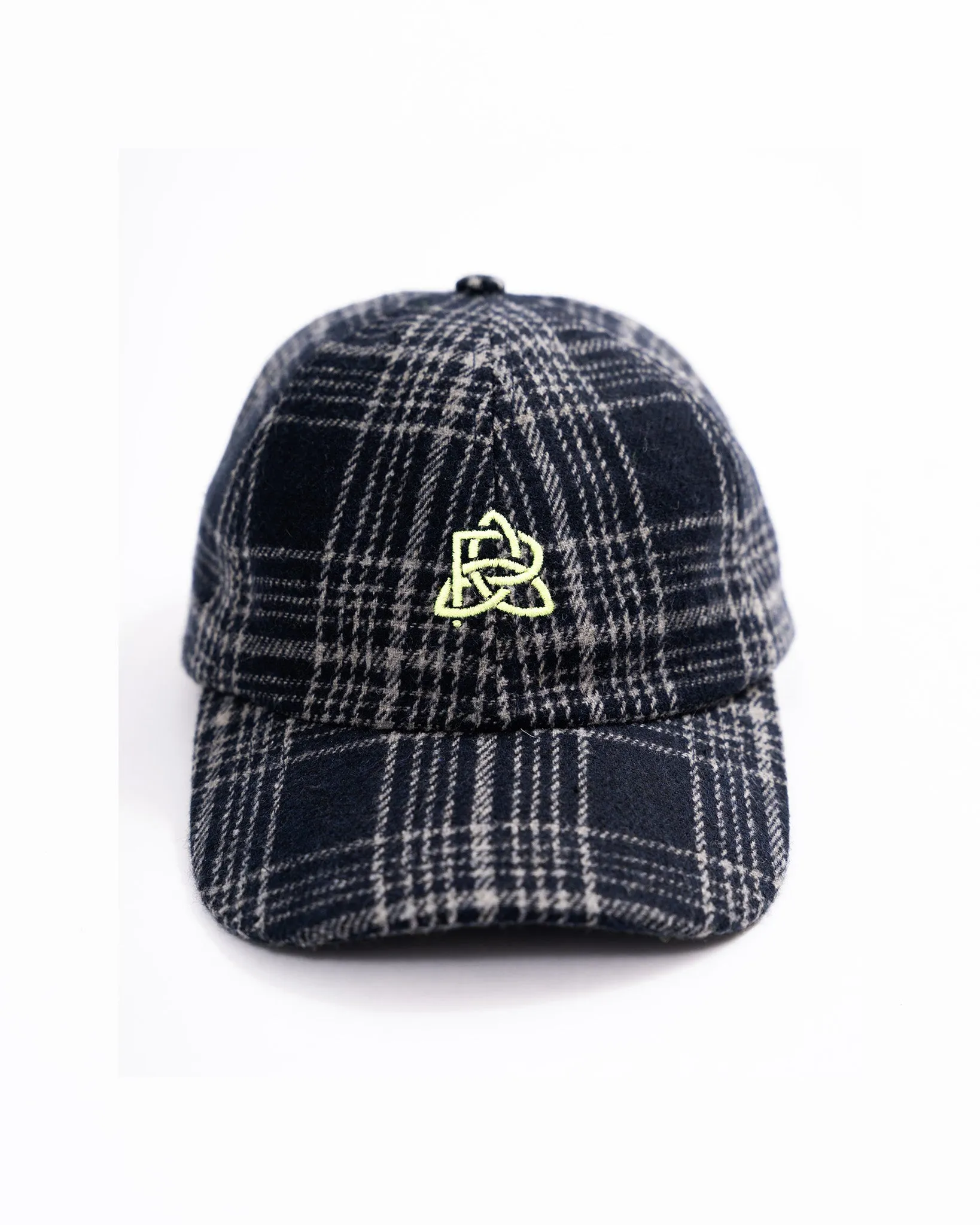 Check Pattern Cap - Navy sold by Pellador