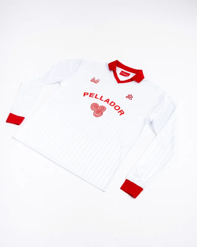 Arch Logo Longsleeve Jersey White sold by Pellador