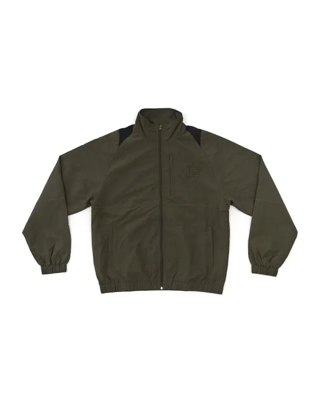 Track Jacket Dark Olive sold by Pellador