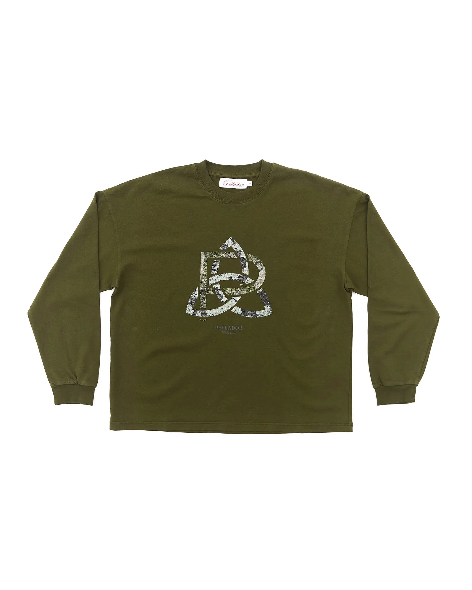Forest Knot Logo L/S Tee - Green sold by Pellador