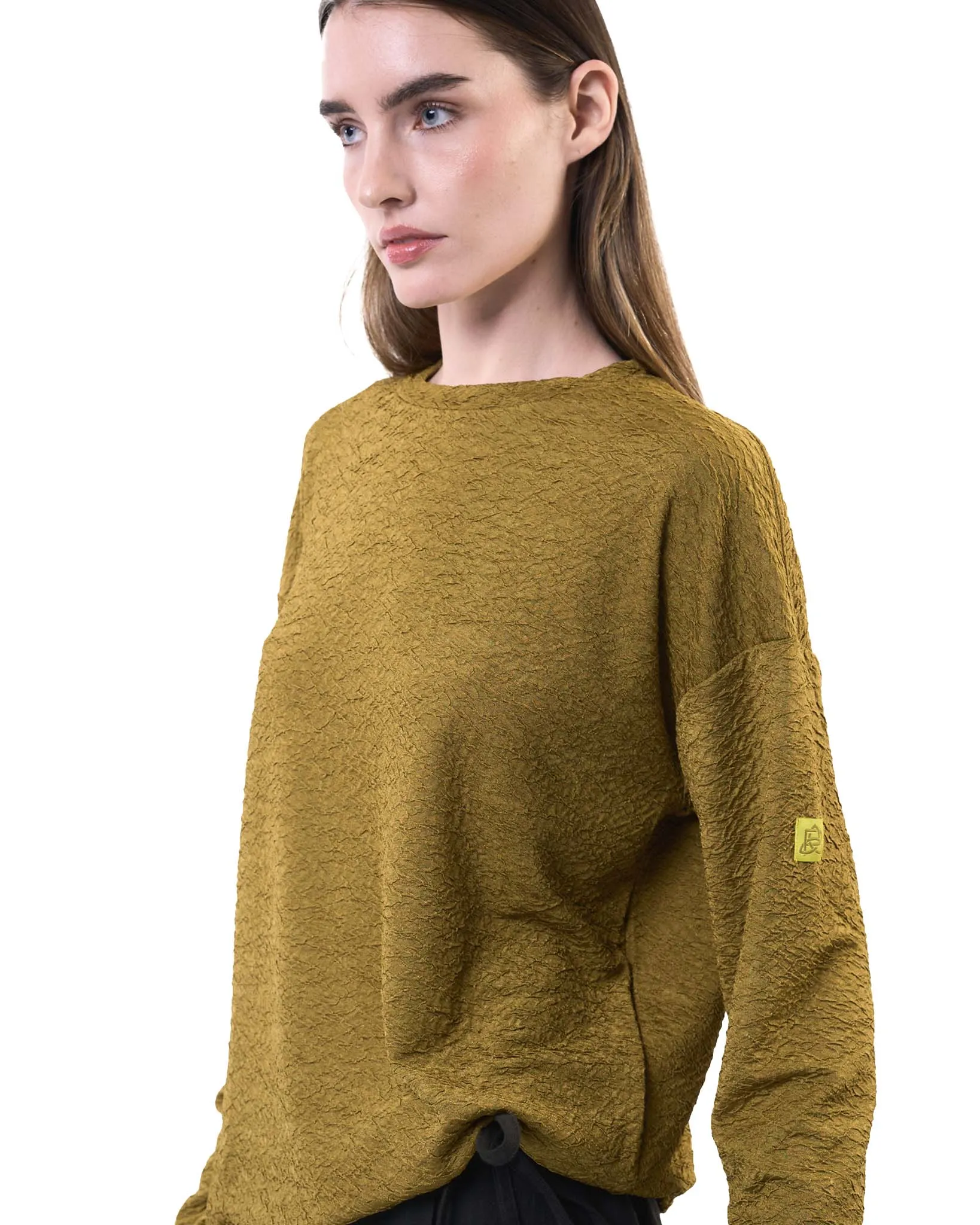 Crinkle Top - Green sold by Pellador product image thumbnail 3