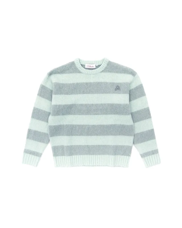Mohair Striped Knit - Seafoam sold by Pellador