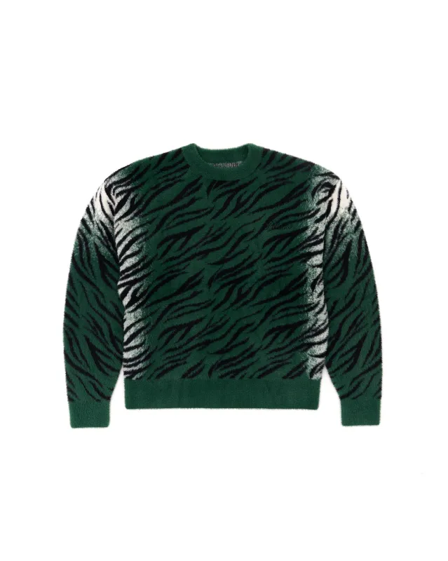 Tiger Knit Green Oversized sold by Pellador