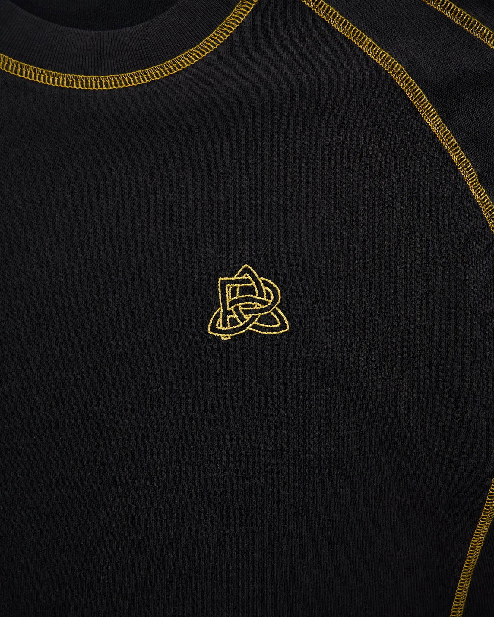 Overlock Longsleeve Tee - Black sold by Pellador product image thumbnail 4