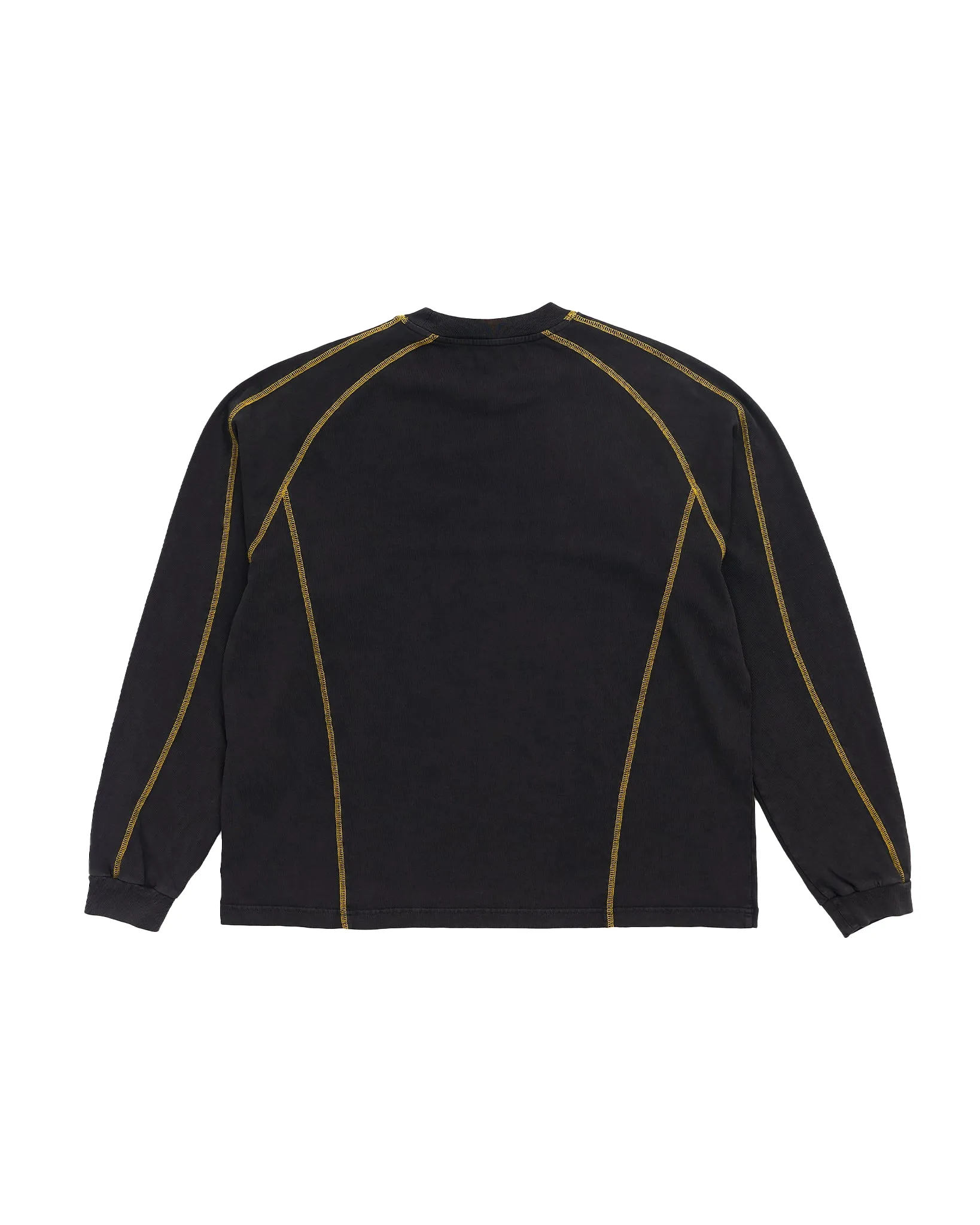 Overlock Longsleeve Tee - Black sold by Pellador product image thumbnail 2