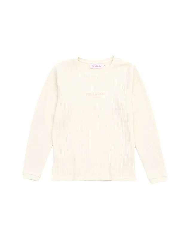 Pellador Ireland Waffle Crew - Beige made by Pellador