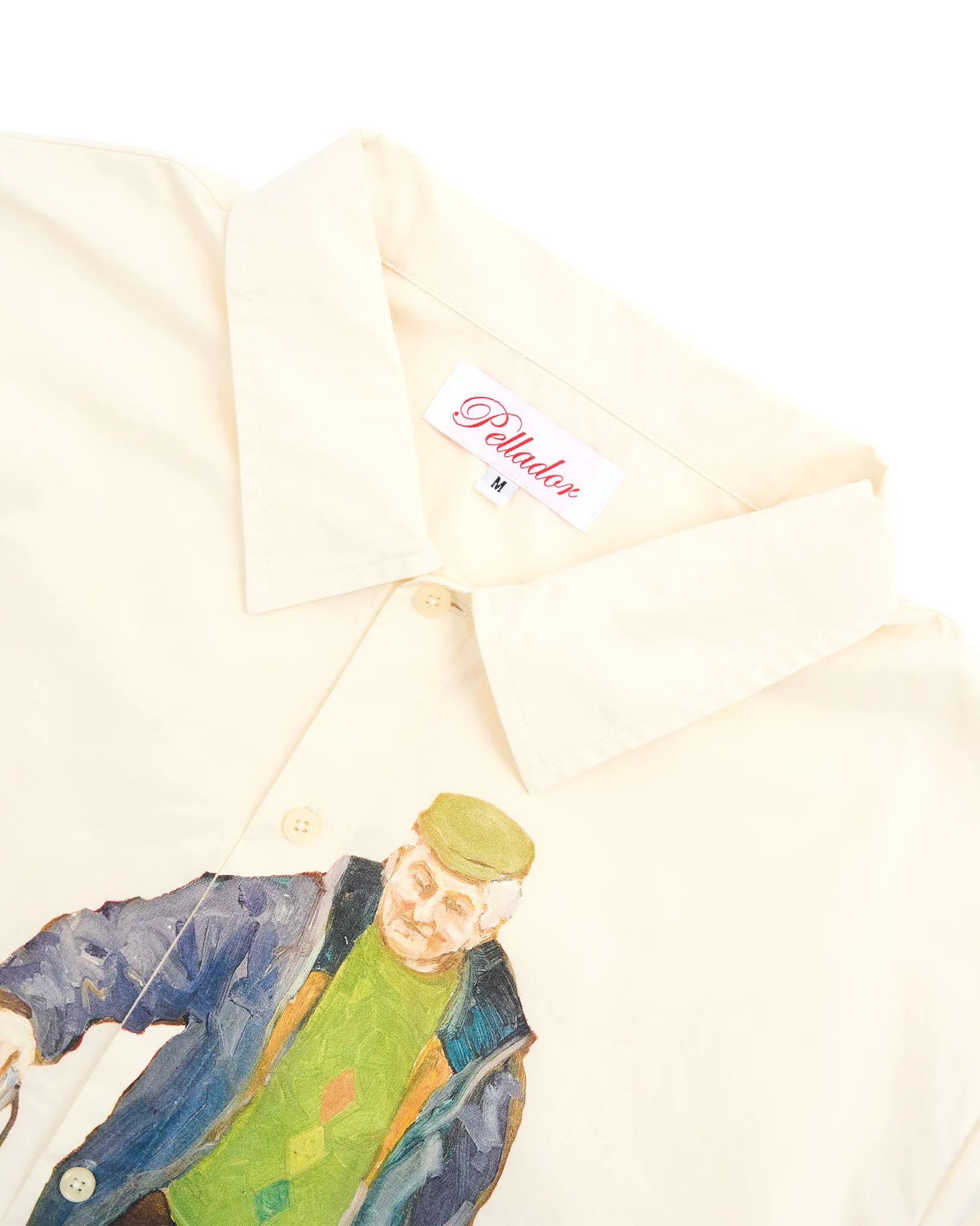 Sean Ferry Dog Walk Shirt - Cream sold by Pellador product image thumbnail 4