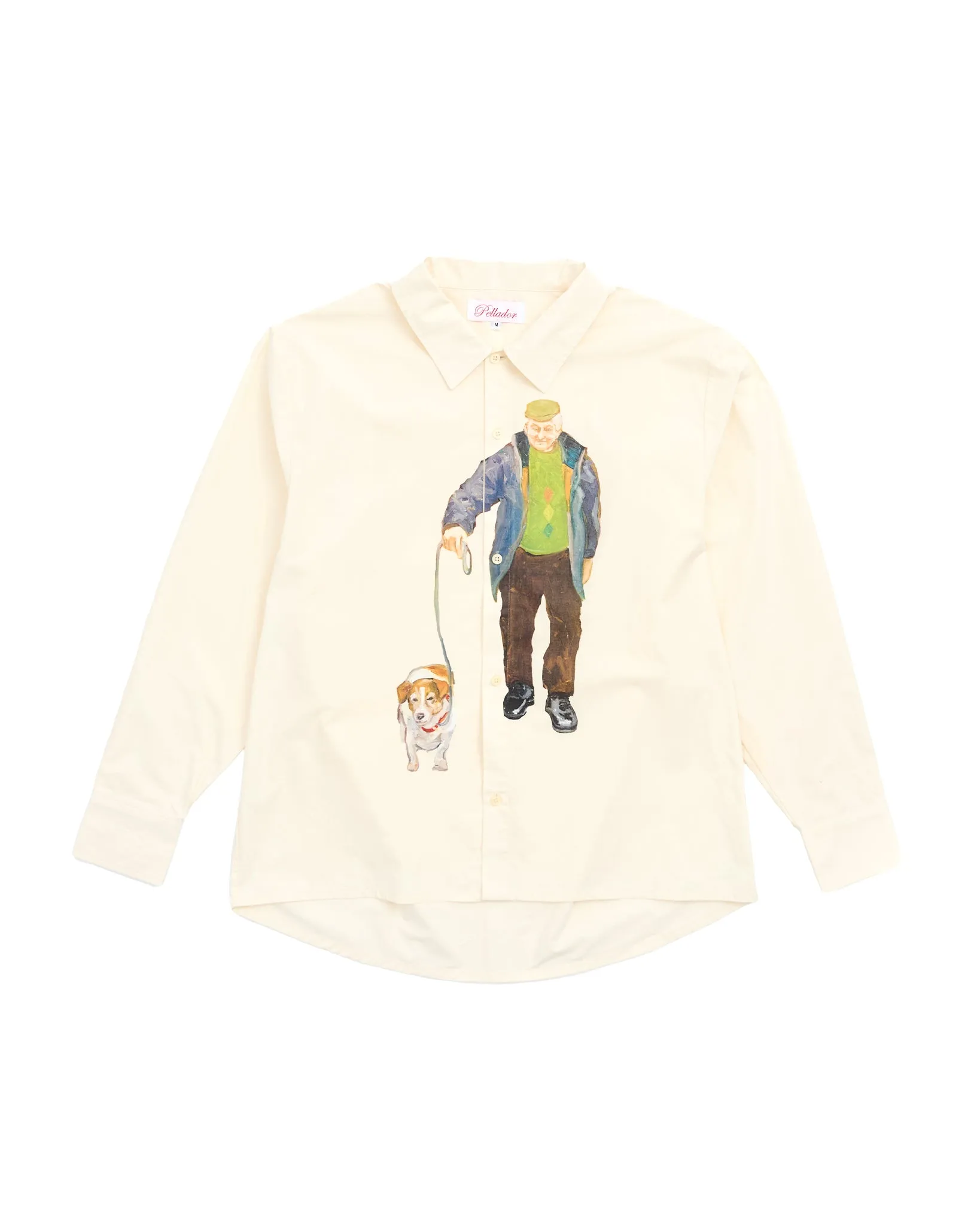 Sean Ferry Dog Walk Shirt - Cream sold by Pellador
