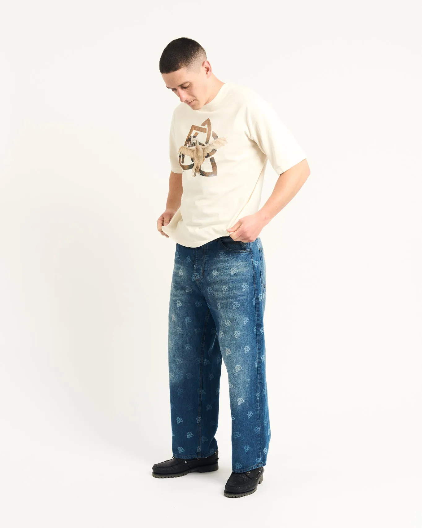 Swan Logo Tee sold by Pellador product image thumbnail 5
