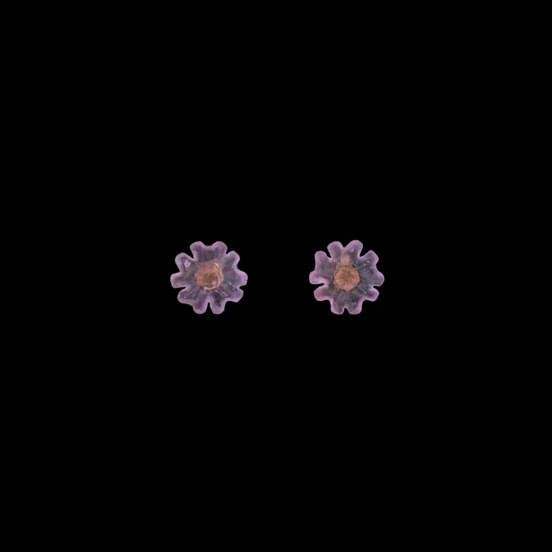 Phlox Earrings - Stud made by Michael Michaud