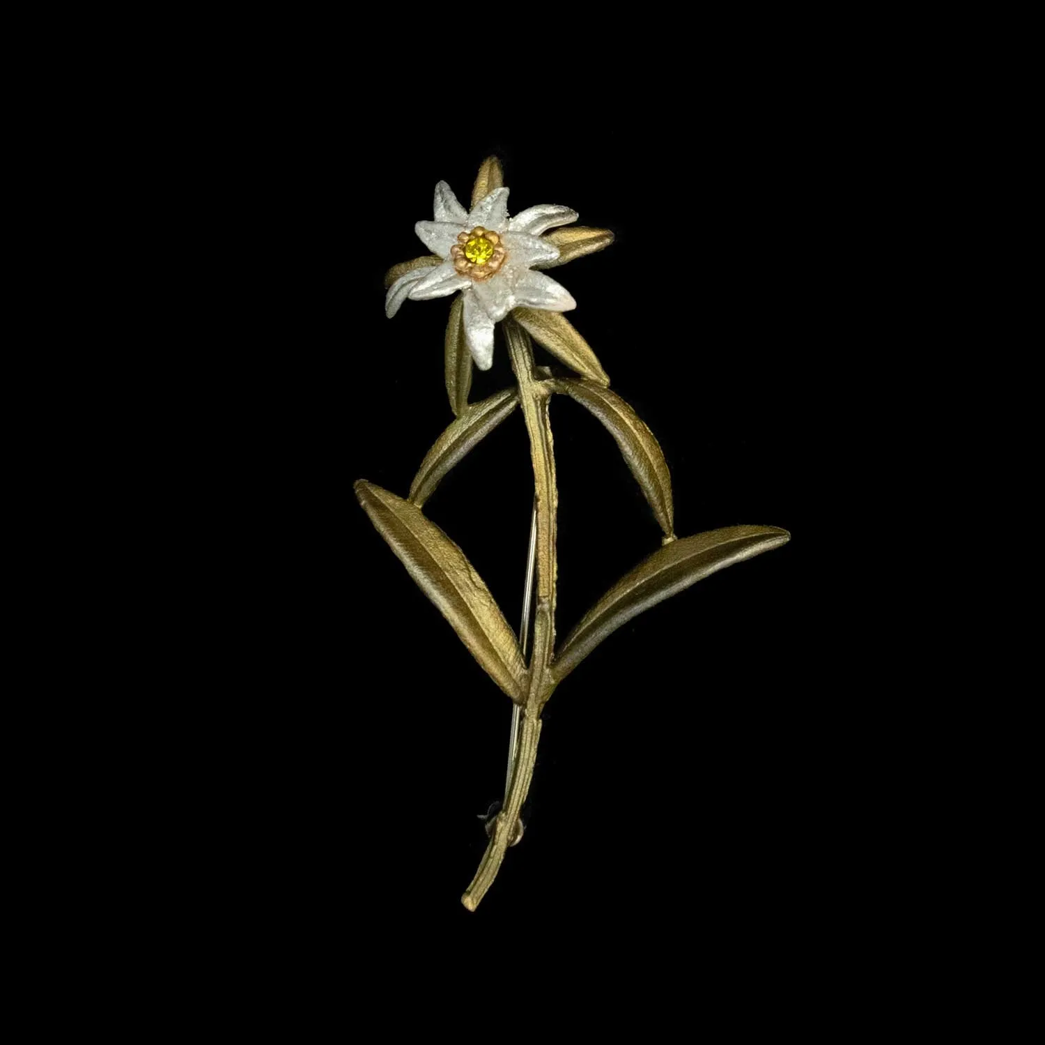Edelweiss Brooch - Grow sold by Michael Michaud