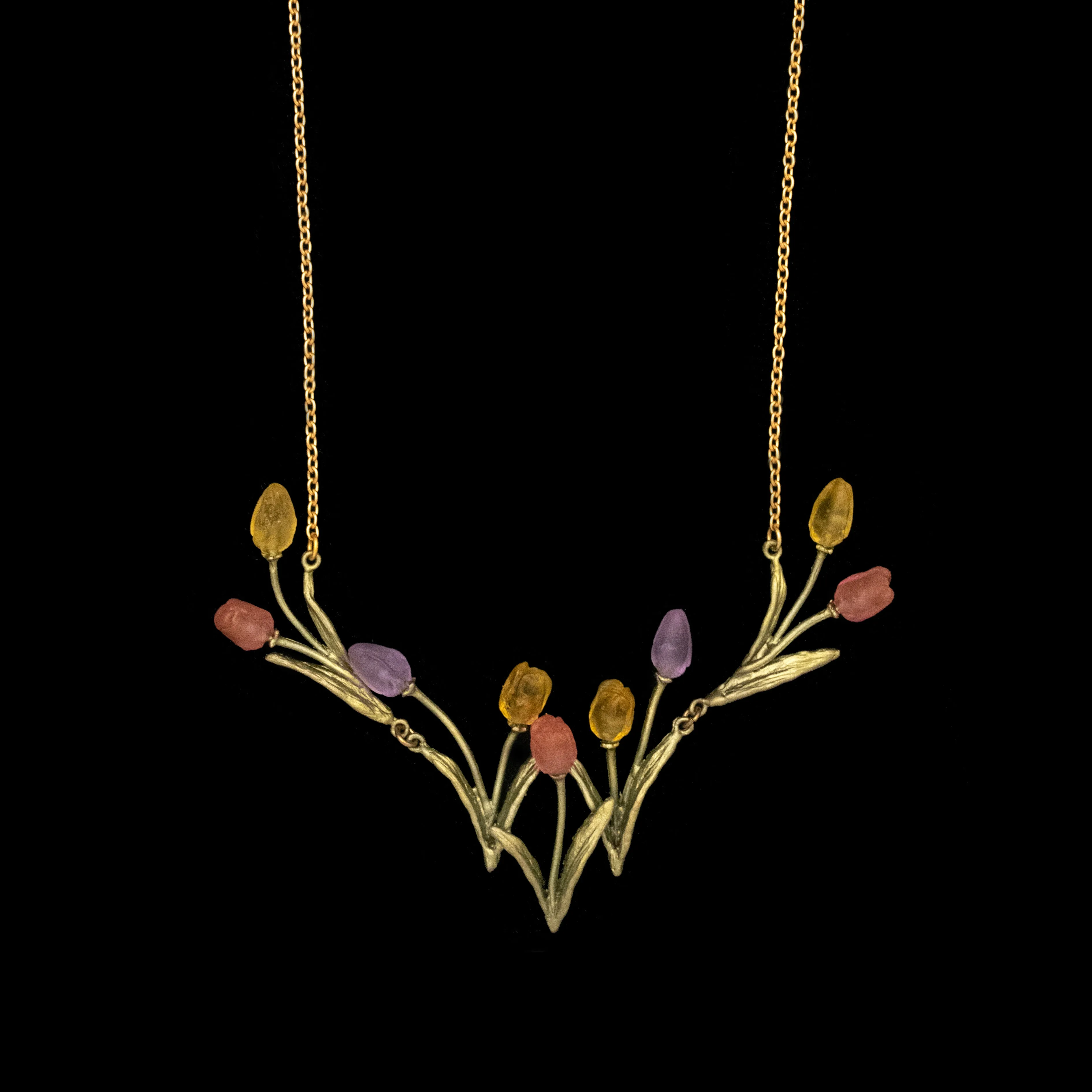 Tulip Necklace - Statement sold by Michael Michaud
