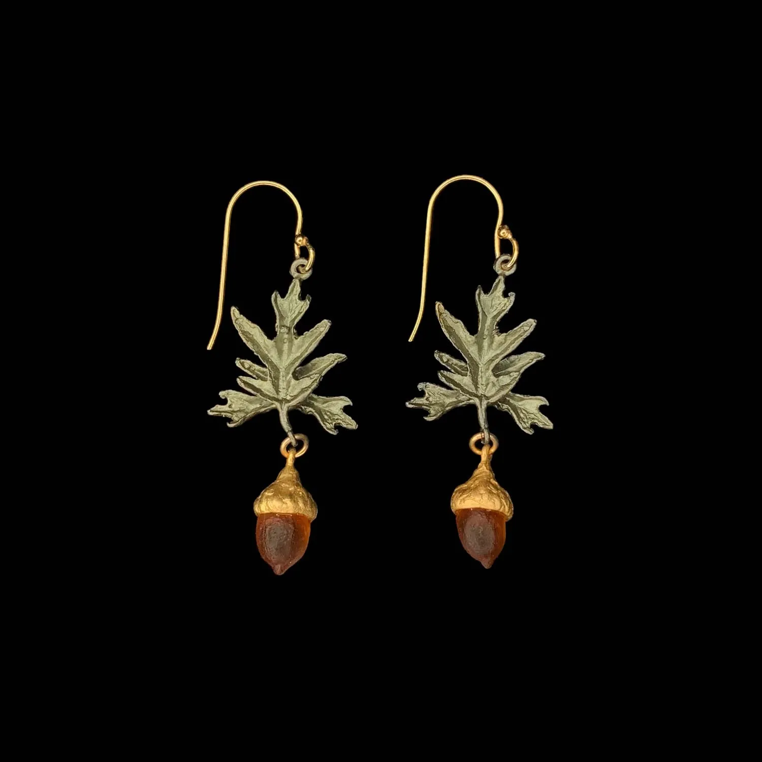 Pin Oak Earrings - Wire sold by Michael Michaud