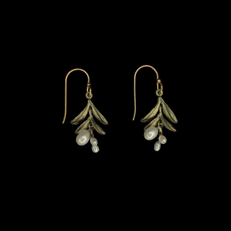 Garden Vine Earrings - Dainty Wire made by Michael Michaud
