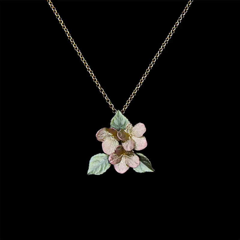 Hydrangea Pendant - Leaves made by Michael Michaud