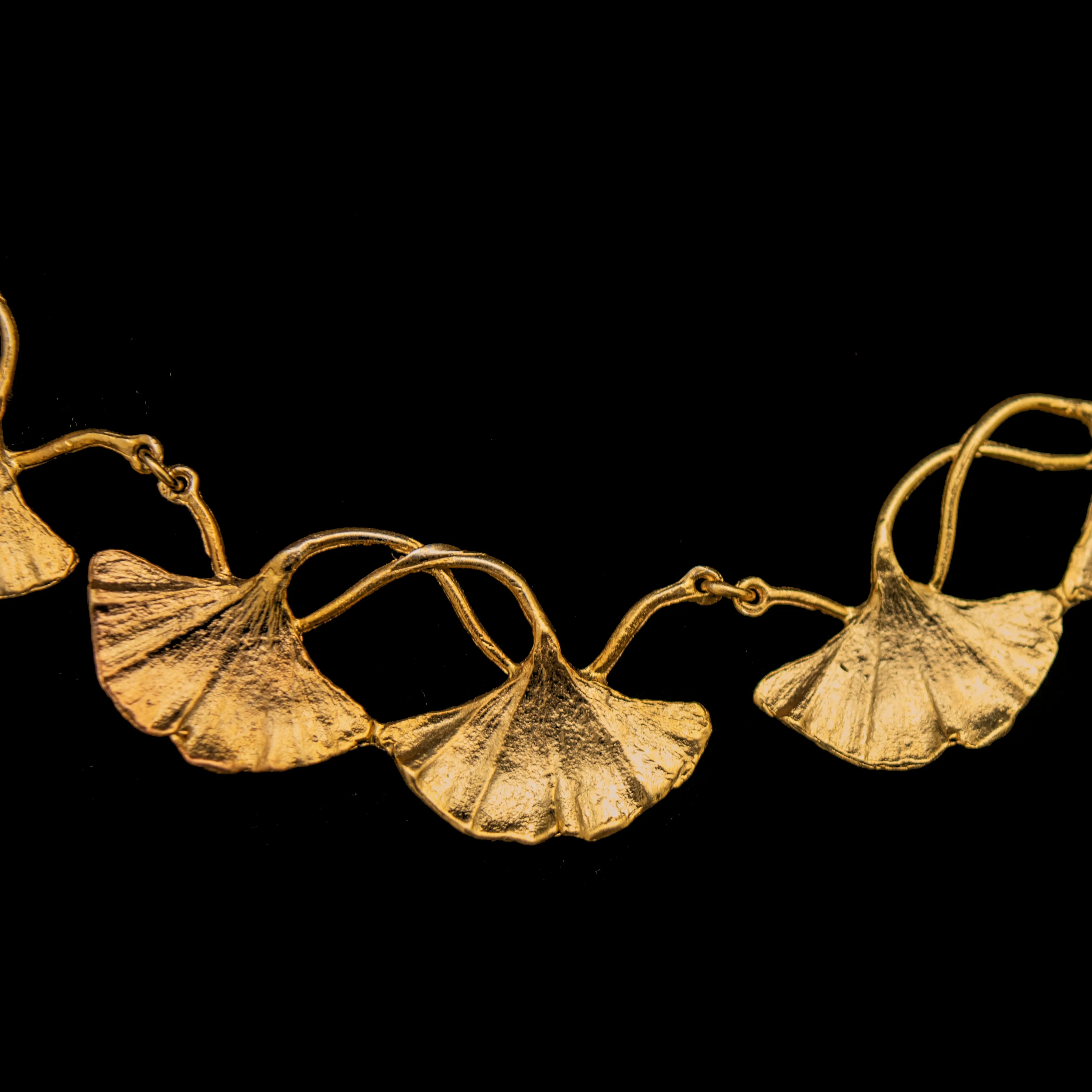 Fine Ginkgo Necklace - Contour sold by Michael Michaud product image thumbnail 2