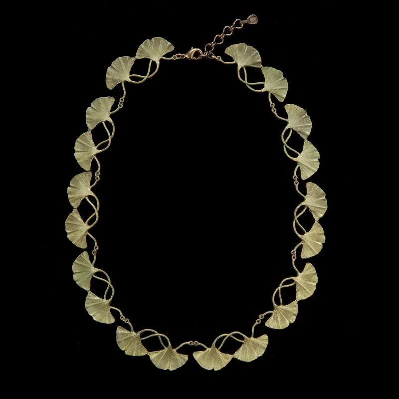 Ginkgo Necklace - Contour made by Michael Michaud