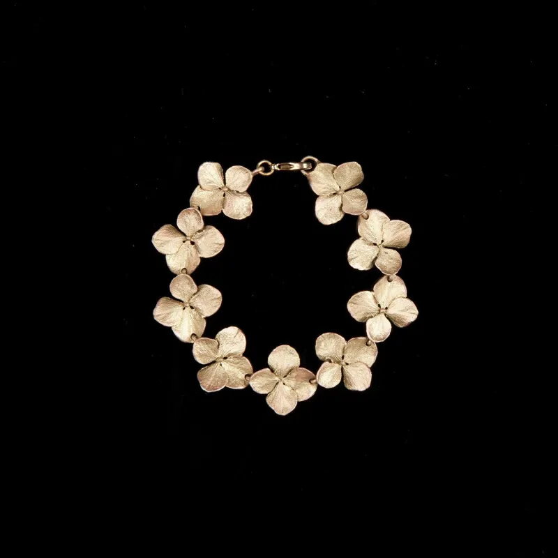 Hydrangea Bracelet made by Michael Michaud
