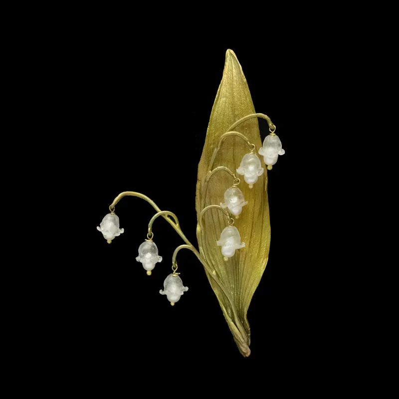 Lily of the Valley Brooch made by Michael Michaud