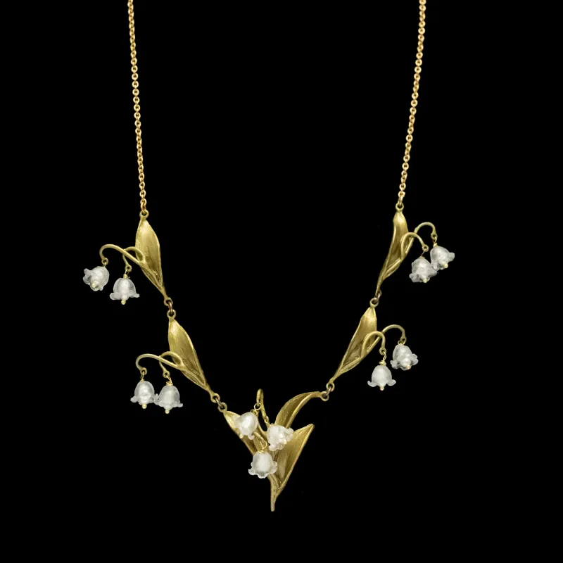 Lily of the Valley Necklace made by Michael Michaud