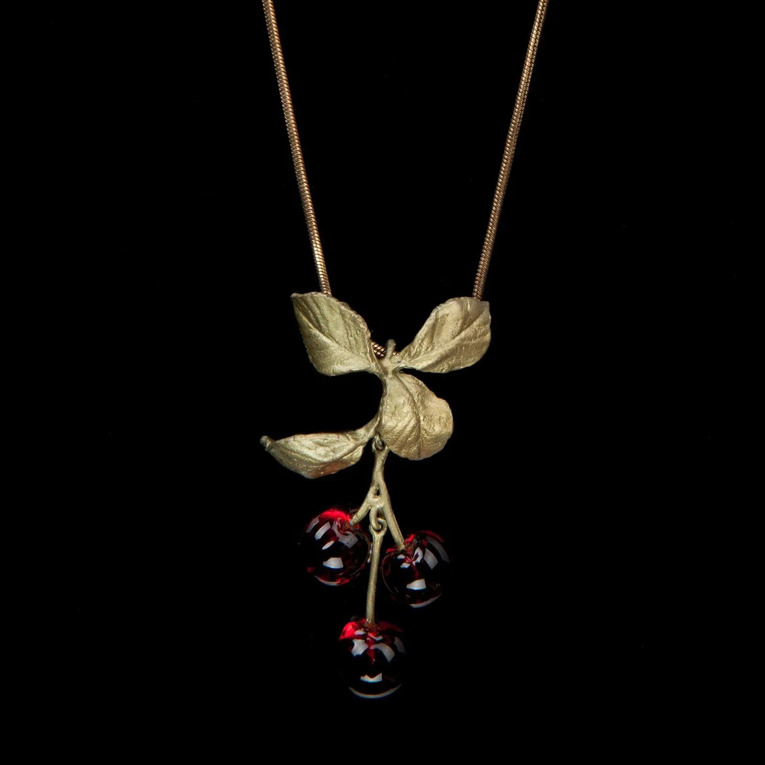 Morello Cherry Pendant sold by Michael Michaud