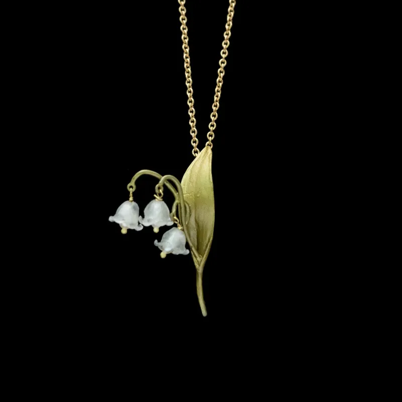 Lily of the Valley Pendant made by Michael Michaud