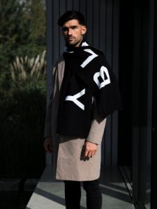 Blakely Scarf - Black sold by Blakely