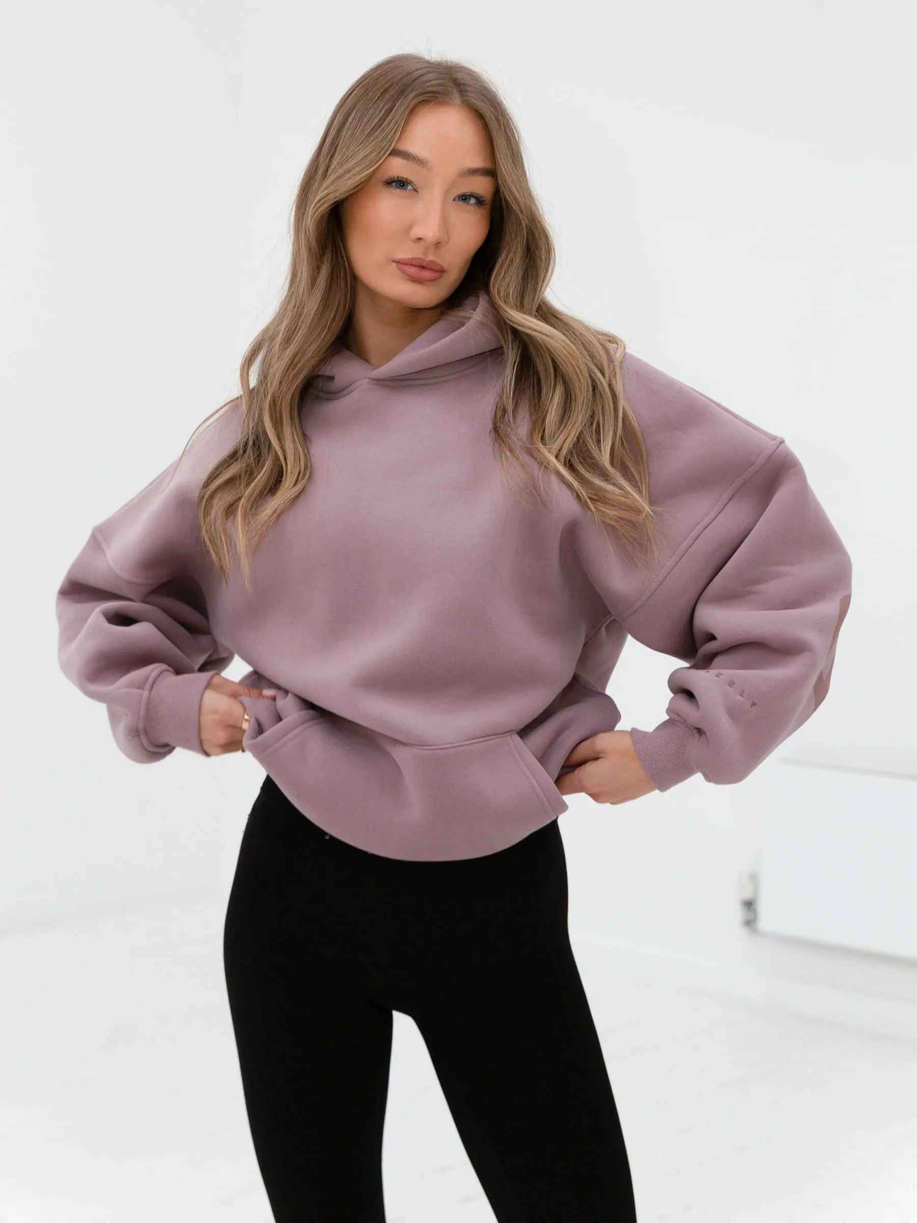 Tonal Isabel Oversized Hoodie - Dusty Pink sold by Blakely product image thumbnail 5