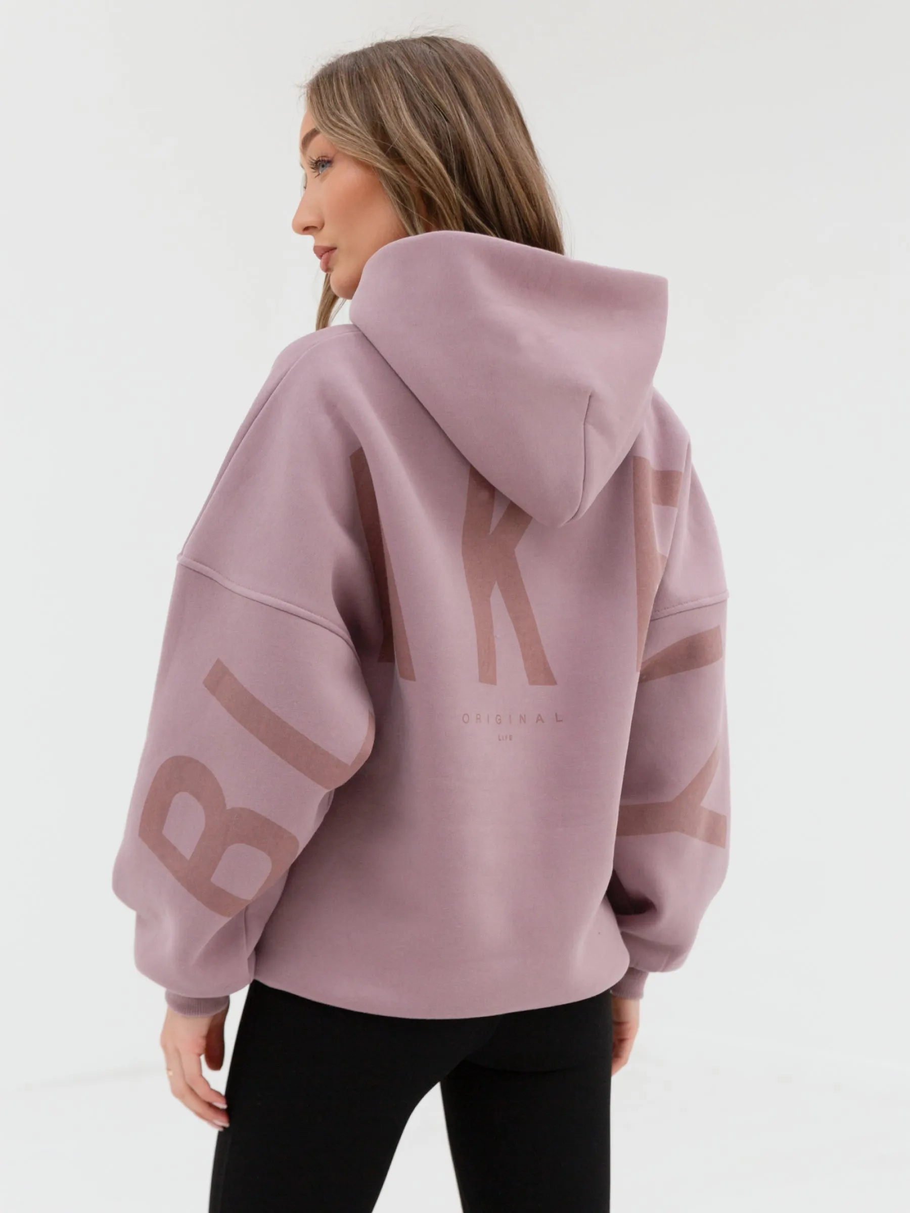 Tonal Isabel Oversized Hoodie - Dusty Pink sold by Blakely