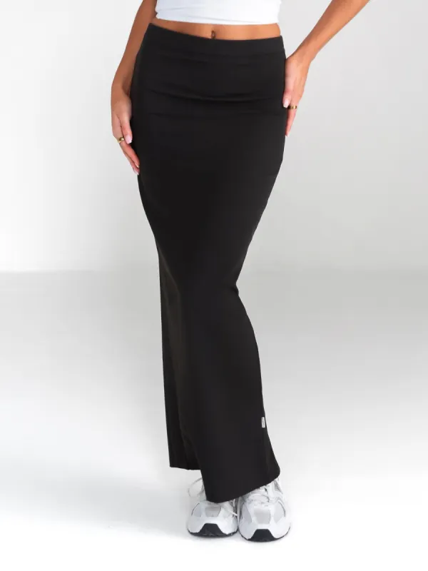 Alessia Maxi Skirt - Black sold by Blakely